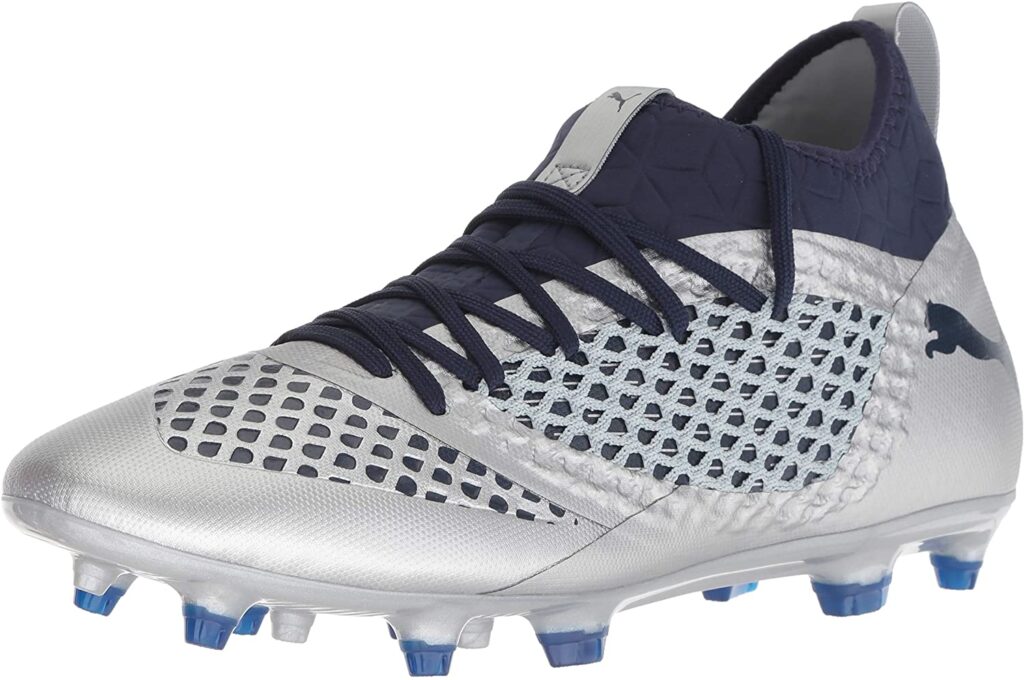 PUMA Men's Future 2.3 Netfit football cleat for shooting and passing 