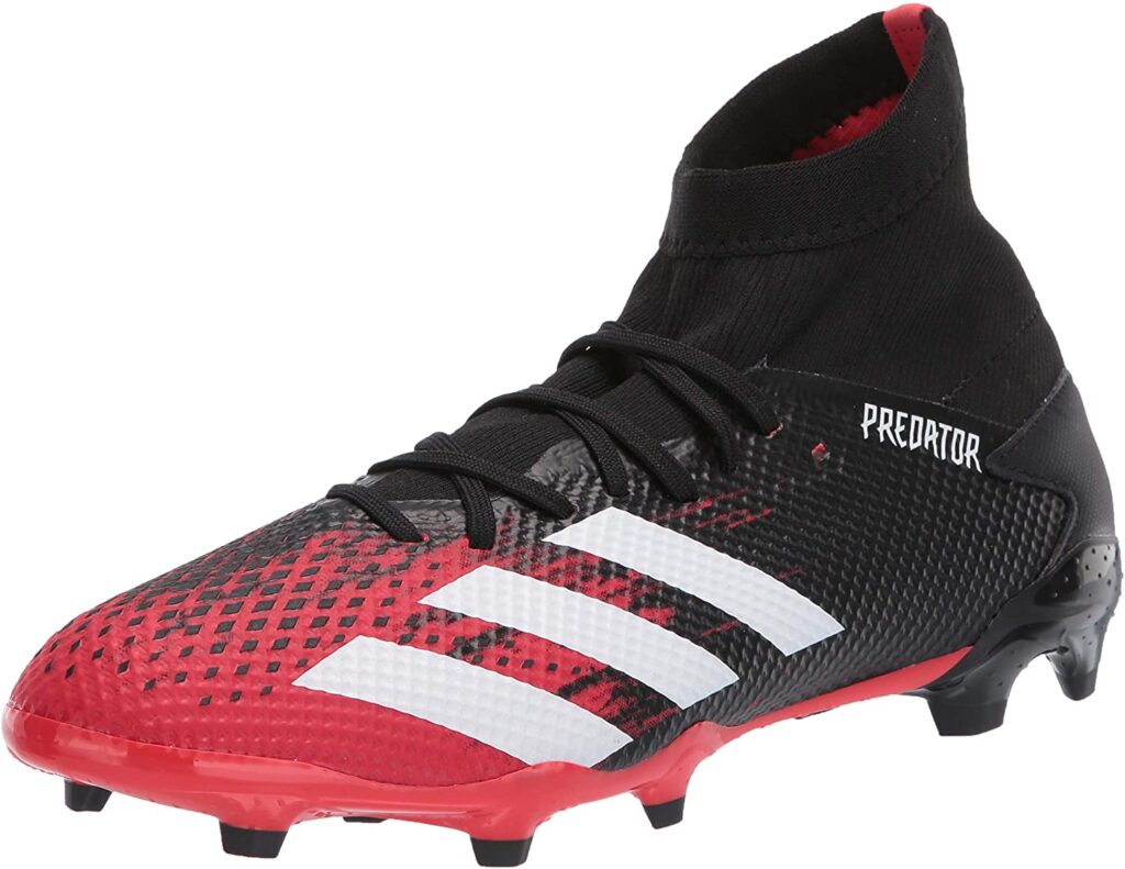adidas Predator 20.3 football boot with socks attached