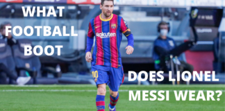 What football boots does lionel Messi wear