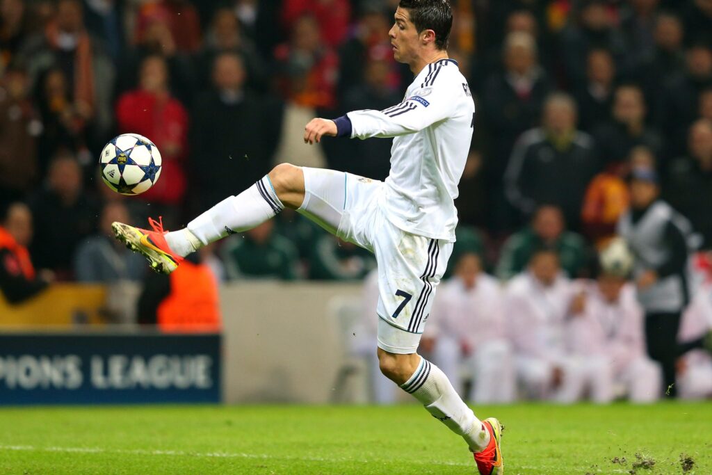 Cristiano Ronaldo Playing football