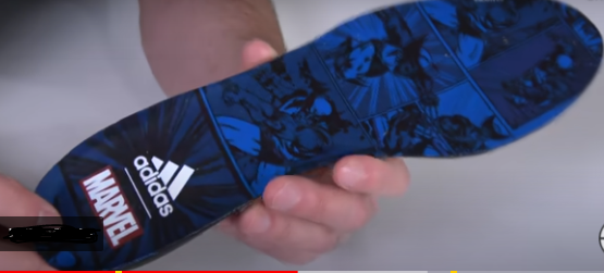 Adidas predator freek wolverined themed boot insole